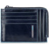 Чехол для карт PIQUADRO Blue Square PU1243B2R/BLU2, синий