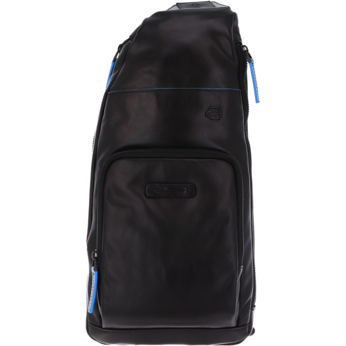 Рюкзак слинг PIQUADRO BLUE SQUARE REVAMP CA5577B2V/N черный