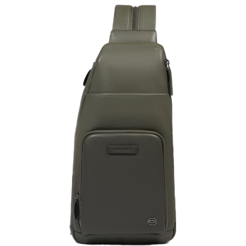 Рюкзак слинг PIQUADRO MODUS SPECIAL CA5577MOS/VEVE оливковый кожа