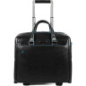 Сумка дорожная PIQUADRO BLUE SQUARE (BV4729B2/N) 20x55x40см 20л. 2.58кг. кожа черный BV4729B2-N